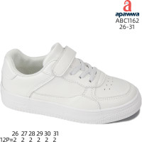 Кросівки дитячі Apawwa ABC1162P white 26-31