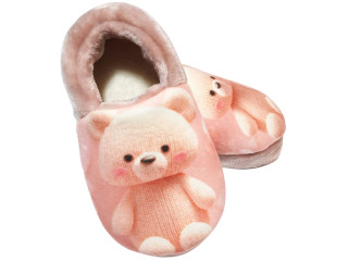 Тапочки Memory Waldi Home 24-31 рожеві, ведмедик