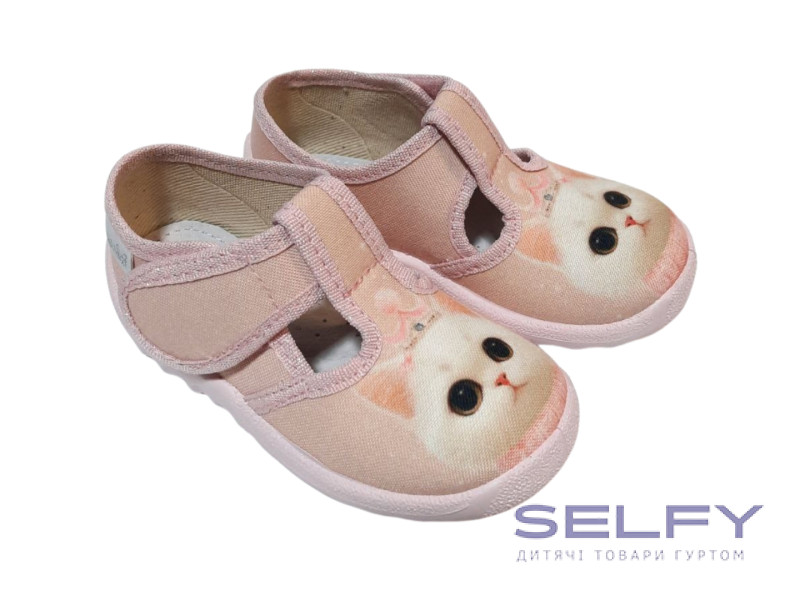 Даша 21-27 рожева підошва, киця з короною, Фото 3