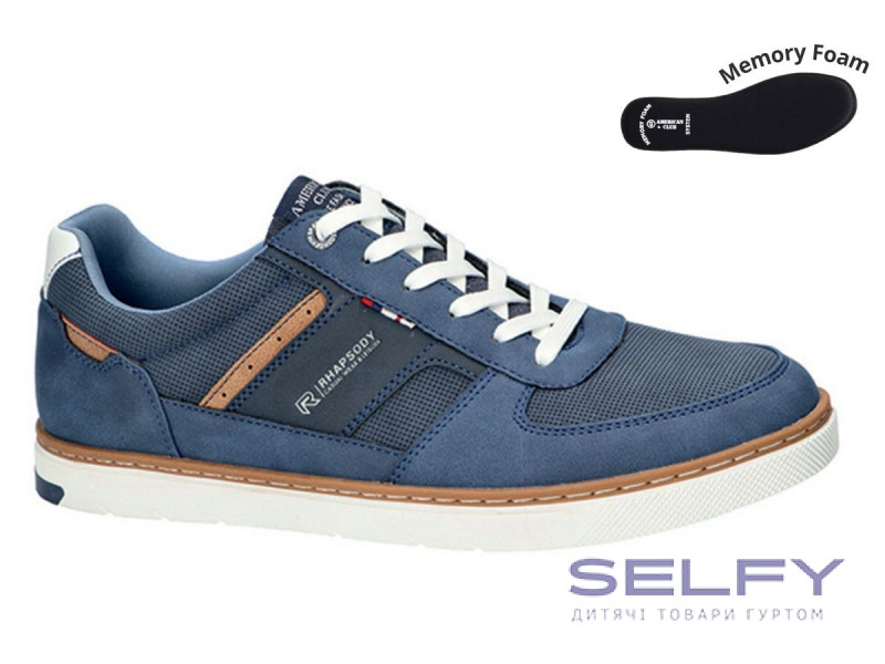 Кросівки чоловічі American Club RH 78 синій 42-44, Фото 1