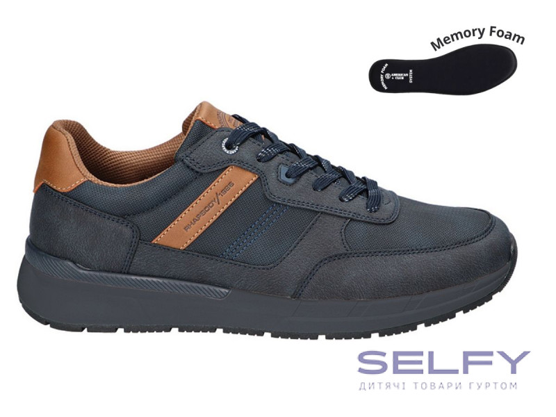 Кроссовки мужские American Club RH 142/24 синий 41-46, Фото 1