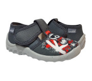 Рома 21-27 серые, серая подошва, мишка