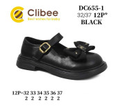 Туфлі Clibee DC655-1 black 32-37