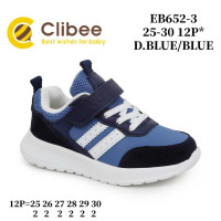Кросівки дитячі Clibee EB652-3 d.blue-blue 25-30