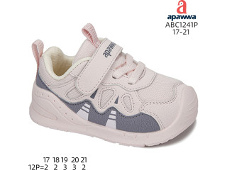 Кроссовки детские Apawwa ABC1241P pink 17-21