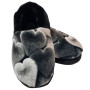 Тапочки Memory Waldi Home 30-37 чорні, сердечка Тапочки Memory Waldi Home 30-37 чорні, сердечка