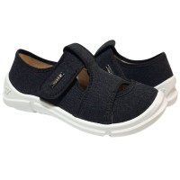 Marco 31-32 чорний, біла підошва