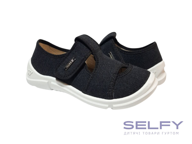 Marco 31-32 черный, белая подошва, Фото 1