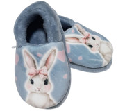Тапочки Memory Waldi Home 24-29 блакитні, зайчик