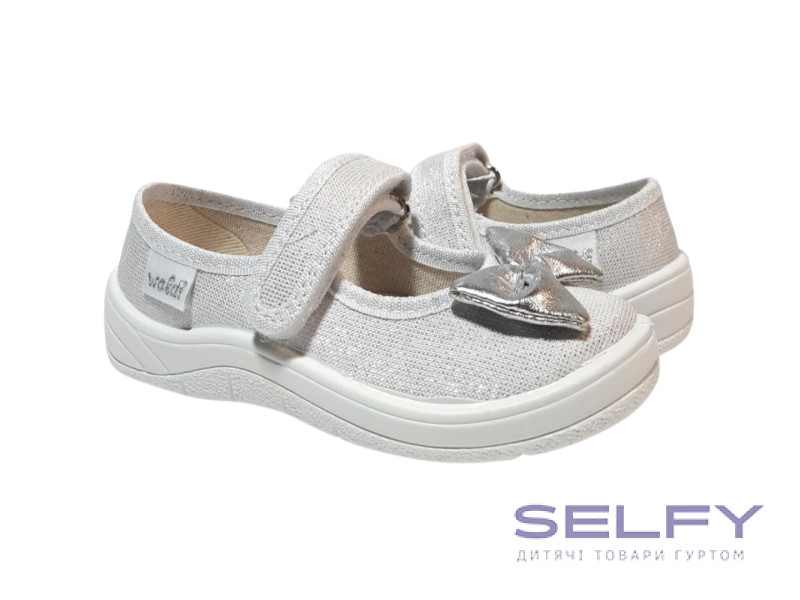 Аліна 24-30 сіра, блискучий бант, Фото 1