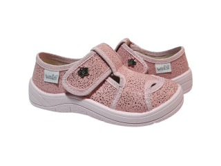 Міла 24-30 рожева, рожева підошва, брошка зірка по-розмірно