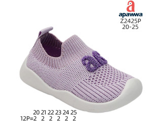 Кроссовки детские Apawwa Z2425P purple 20-25