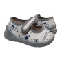 Denny 18-25 серый, серая подошва, hippo по-размерно
