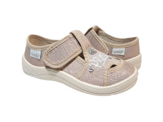 Міла 25-30 бежева, бежева підошва, корона