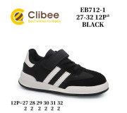 Кросівки дитячі Clibee EB712-1 black 27-32
