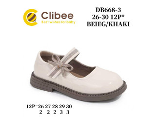 Туфли Clibee DB668-3 beieg-khaki 26-30