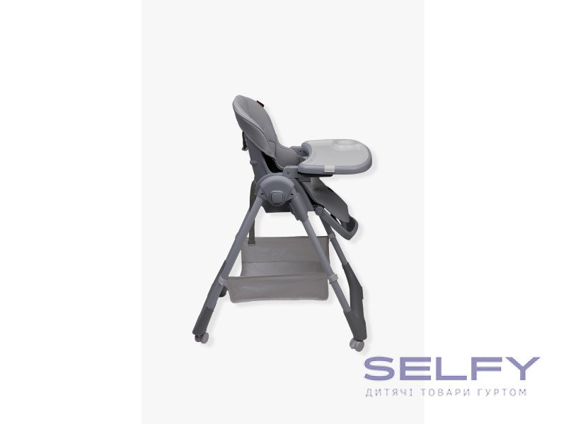 Стілець для годування дитини VELANO Nexi, light grey, Фото 4