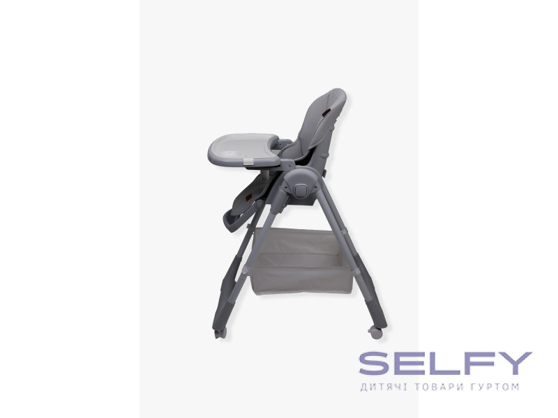 Стілець для годування дитини VELANO Nexi, light grey, Фото 5