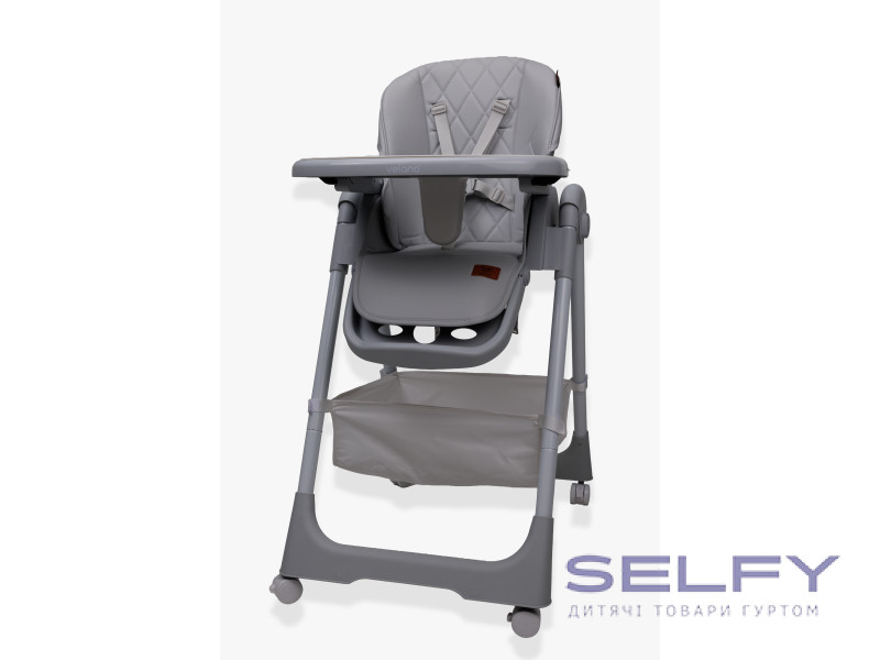Стілець для годування дитини VELANO Nexi, light grey, Фото 8