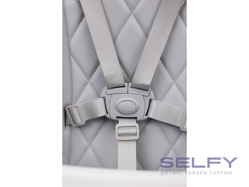 Стул для кормления ребенка VELANO Nexi, light grey, Фото 6