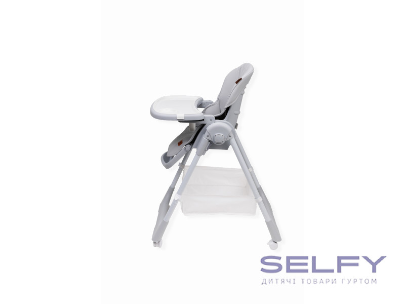 Стул для кормления ребенка VELANO Nexi, light grey, Фото 3