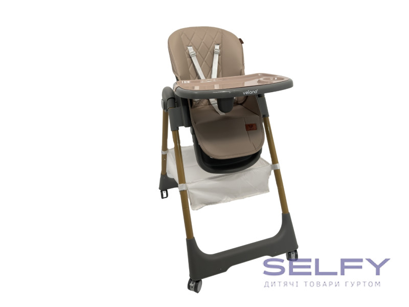 Стул для кормления ребенка VELANO Nexi, brown, Фото 1