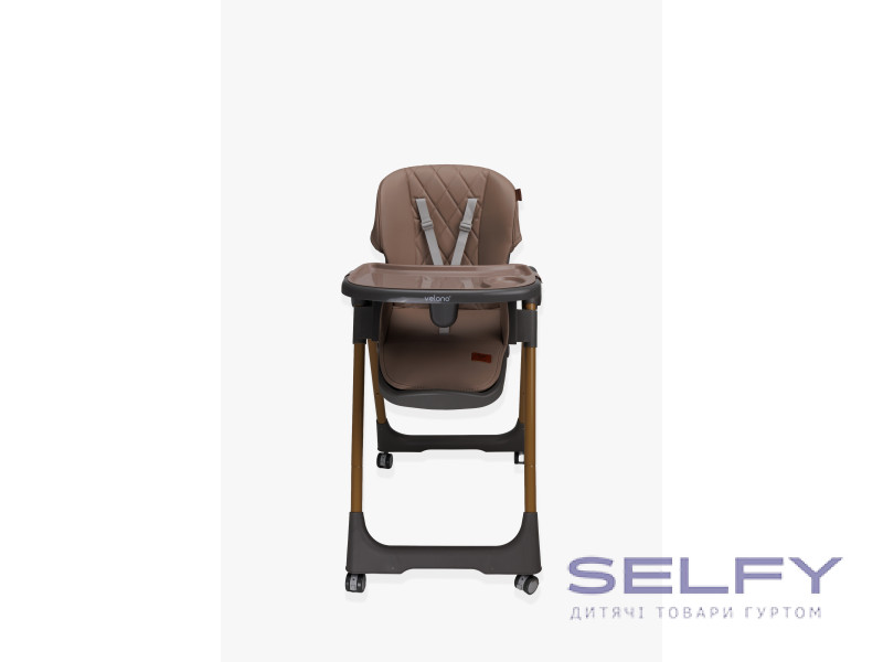 Стілець для годування дитини VELANO Nexi, brown, Фото 3