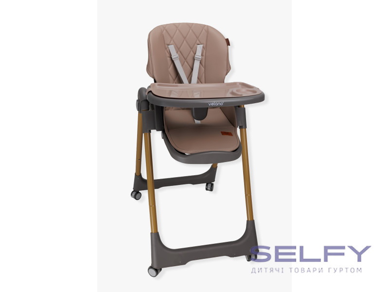 Стул для кормления ребенка VELANO Nexi, brown, Фото 8