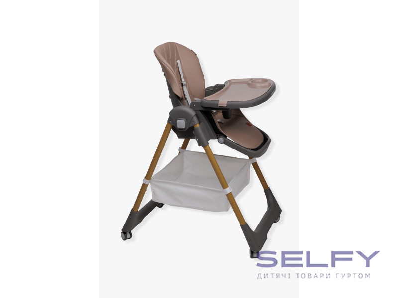Стул для кормления ребенка VELANO Nexi, brown, Фото 9