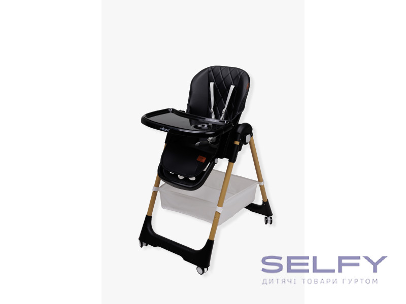 Стілець для годування дитини VELANO Nexi, black, Фото 5