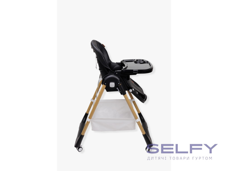 Стул для кормления ребенка VELANO Nexi, black, Фото 5