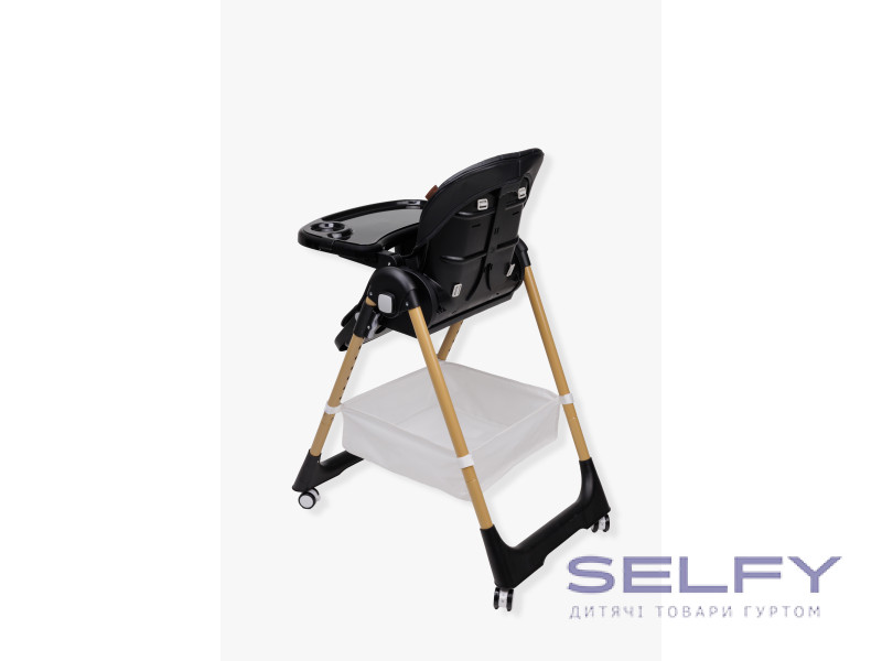 Стул для кормления ребенка VELANO Nexi, black, Фото 8