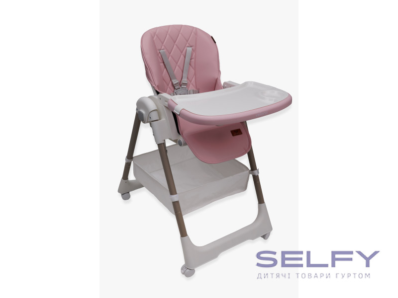 Стул для кормления ребенка VELANO Nexi, pink, Фото 1