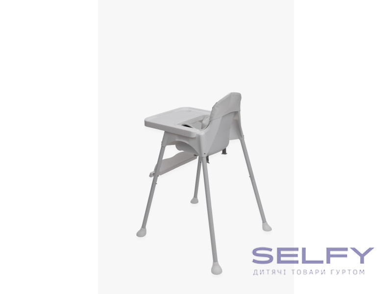 Стул для кормления ребенка 2 в 1 VELANO Basic, white, Фото 5