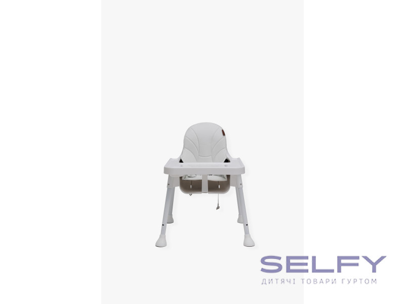 Стул для кормления ребенка 2 в 1 VELANO Basic, white, Фото 9