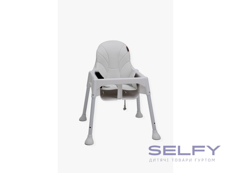 Стул для кормления ребенка 2 в 1 VELANO Basic, white, Фото 10