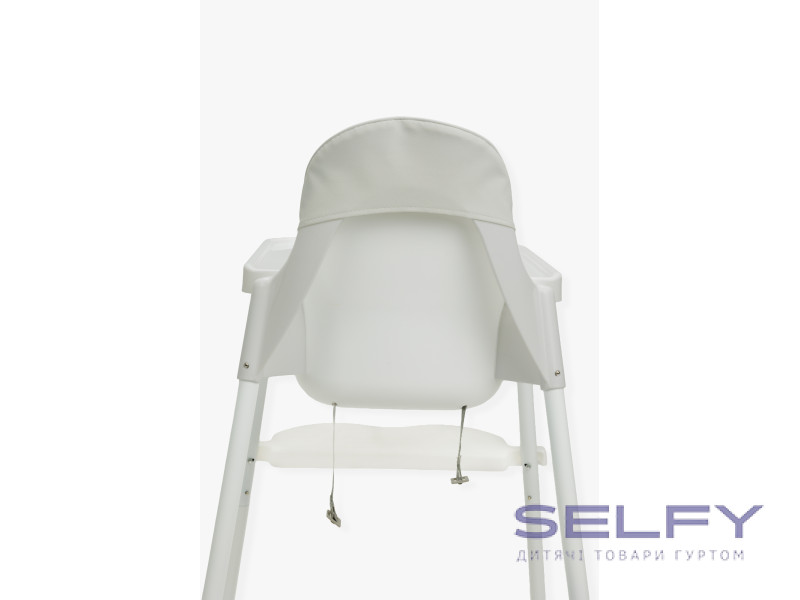 Стілець для годування дитини 2 в 1 VELANO Basic, white, Фото 11