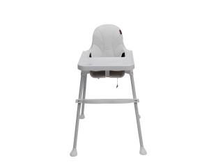 Стул для кормления ребенка 2 в 1 VELANO Basic, white