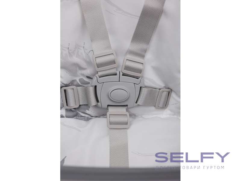 Стульчик- качалка для кормления ребенка 2 в 1 VELANO Nomi, black, Фото 11