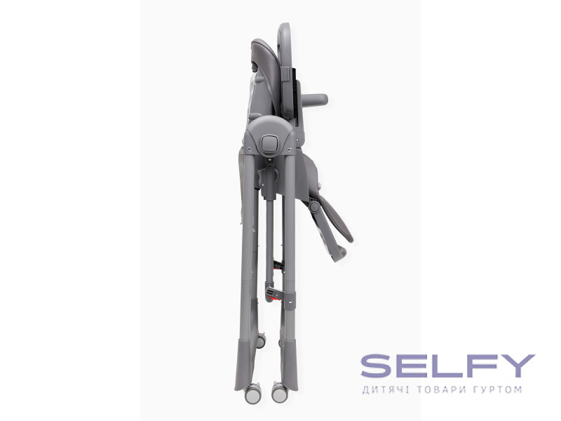 Стул-качалка для кормления ребенка 2 в 1 VELANO Nomi, black, Фото 4