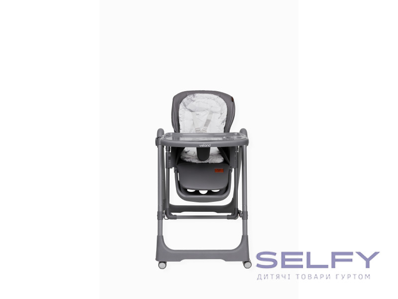 Стул-качалка для кормления ребенка 2 в 1 VELANO Nomi, black, Фото 4