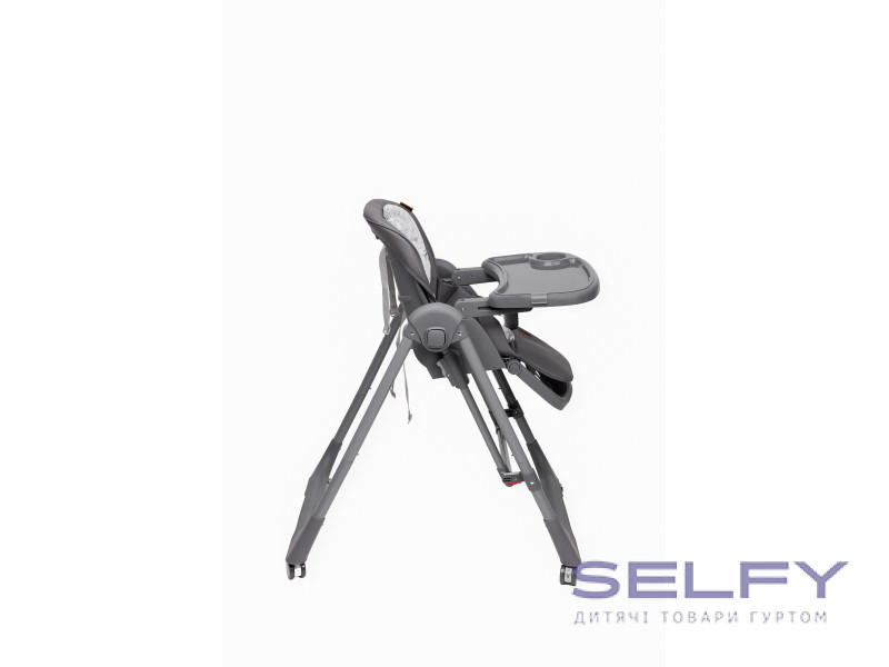 Стул-качалка для кормления ребенка 2 в 1 VELANO Nomi, black, Фото 5