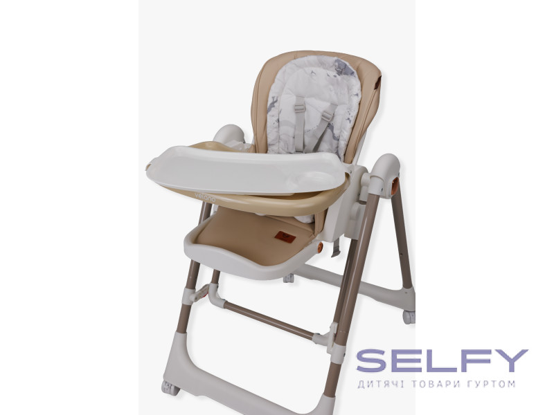 Стул-качалка для кормления ребенка 2 в 1 VELANO Nomi, beige, Фото 13