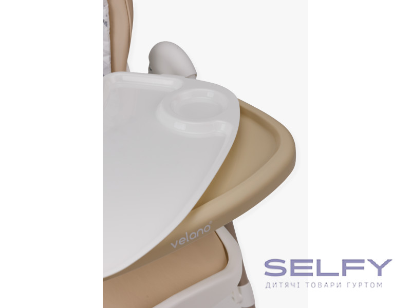 Стілець-гойдалка для годування дитини 2 в 1  VELANO Nomi, beige, Фото 8