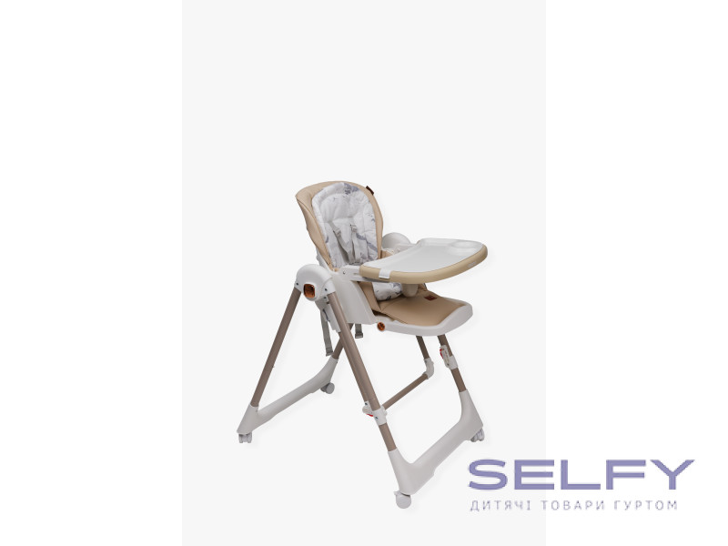 Стул-качалка для кормления ребенка 2 в 1 VELANO Nomi, beige, Фото 4