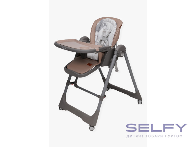 Стульчик-качалка для кормления ребенка 2 в 1 VELANO Nomi, brown, Фото 1