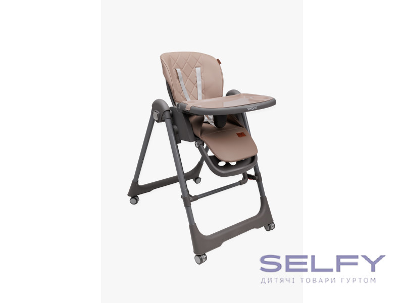 Стул-качалка для кормления ребенка 2 в 1 VELANO Nomi, brown, Фото 5