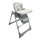 Стульчик-качалка для кормления ребенка 2 в 1 VELANO Nomi, light grey