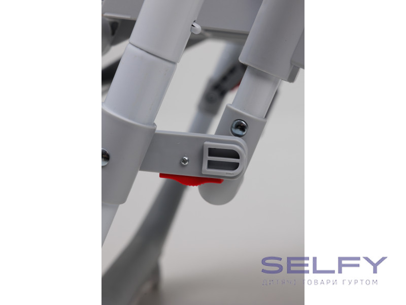 Стул-качалка для кормления ребенка 2 в 1 VELANO Nomi, light grey, Фото 10