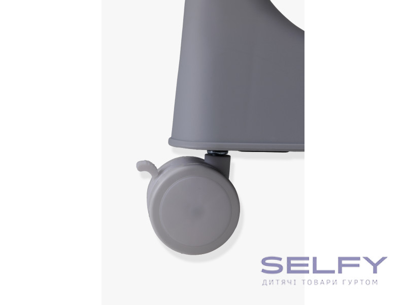 Стілець-гойдалка для годування дитини 2 в 1 VELANO Nomi, light grey, Фото 11